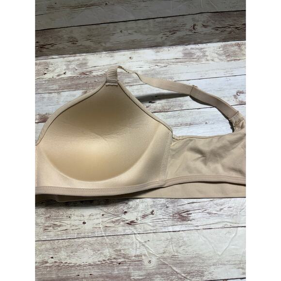 Truekind Wireless Bra Size Medium Neutral Beige - Picture 3 of 8